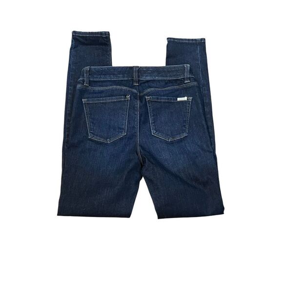 White House Black Market The Jegging Size 0 Dark Wash Jeans - Picture 3 of 4